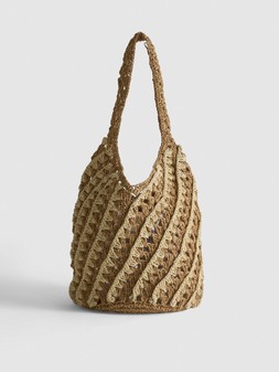 PRIMARK STRAW SLOUCHY SHOPPER, £14, €16, $19.50, RON80, PLN70, CZK415