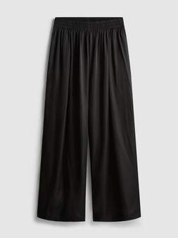 PRIMARK THE EDIT SATIN TROUSERS BLACK £18 €20 520CKZ 100RON