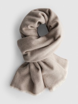 PRIMARK WOVEN SCARF TAUPE £5 €6 NE€7 $8 RON30 HUF2200 PLN26 CZK155