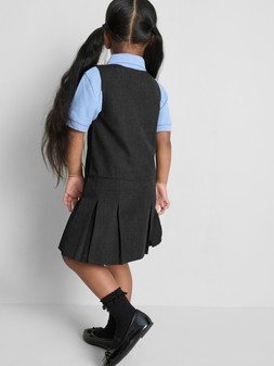 PRIAMRK YOUN GIRLS 2PK PINNY, CHARCOAL, £9 (1)