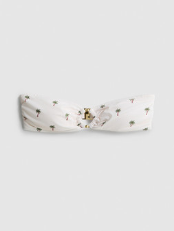 PRIMAKR PALM RING BANDEAU TOP, £8, €9, $12, RON44, PLN39, CZK235