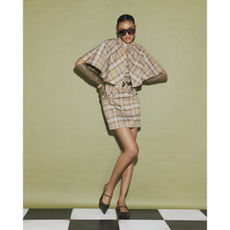 934115 - SS Check Cape Detail Mini Drs 4