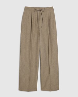 RI Beige Tie Detail Trousers £42