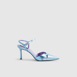 RI Blue Cut Out Detail Court Heels £49 2