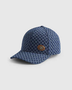 RI Blue Denim Monogram Cap £19