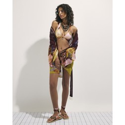 RI Brown Embellished Orchid Bikini Top£36 3