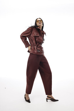 RI Brown Tapered Trouser £39 3
