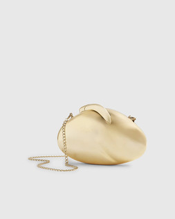 RI Gold Hard Shell Clutch Bag £36