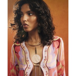 RI Gold Torque Necklace £18