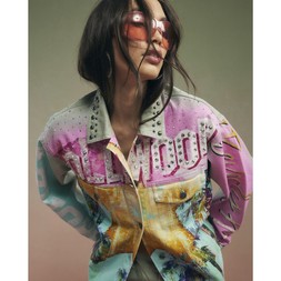 RI Green Print Trucker Jacket £189 3