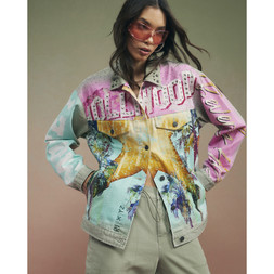RI Green Print Trucker Jacket £189