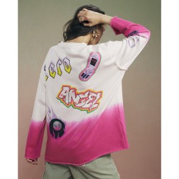 RI LS oversize dip dye sweatshirt £52 4