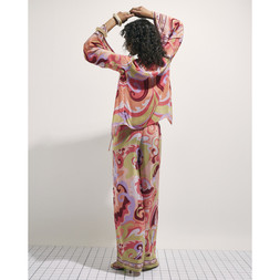 RI Orange Swirl Print Beach Trousers £49