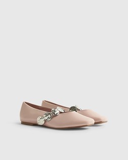 RI Pink Bangle Ballet Pumps £34
