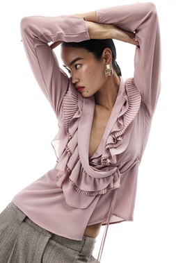 RI Pink Frill Blouse £59