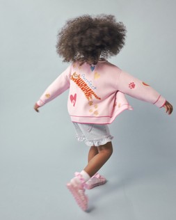 RI Pink Tiger Knit Cardi £29 2