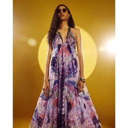 RI Purple Butterfly Embellished Maxi Dress £62 3