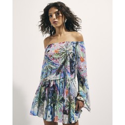 RI Purple Embellished Butterfly Bardot Top £44 2
