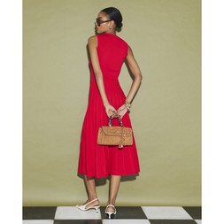 RI Red Pointelle Maxi Dress £66