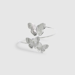 RI Silver Butterfly Arm Cuff £16 2