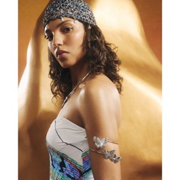 RI Silver Butterfly Arm Cuff £16