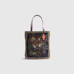 RI YZ Velour Tiger Face Bag £44 2
