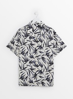 MK x Union Works White Leaf Print Shirt, &pound;16