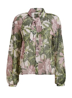 Tu Floral Frill Neck Blouse, &pound;16