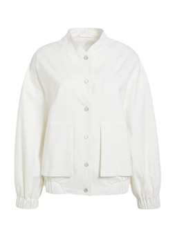 Tu White Linen Look Bomber Jacket, &pound;32