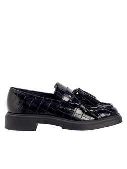 Tu Black Chunky Croc Loafer £22