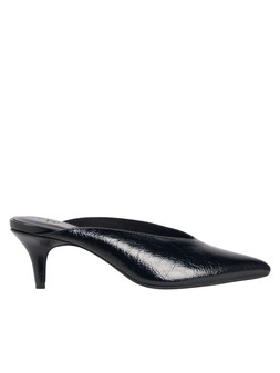 Tu Black Crackle Party Mule £24