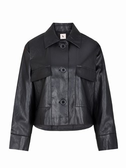 Tu Black PU Jacket, £36