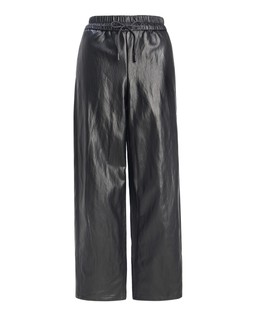 Tu Black PU Pull-On Barrel Trousers £XX