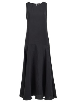 Tu Black Sandwash Midi Dress, £30