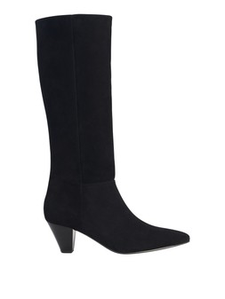 Tu Black Suede Cone-Heel Boot £45