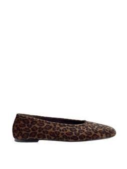 Tu Leopard Square-Toe Ballerina £18