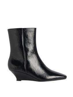 Tu Patent Wedge Ankle Boot £30