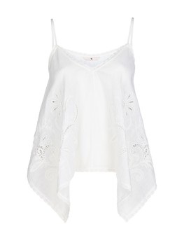 Tu White Lace Cutwork Cami Co-ord Top, £22.50