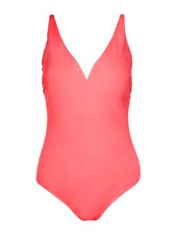 Tu Bright Pink Plunge Swimsuit, &pound;16