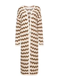 Tu Chevron Lurex Maxi Cardigan, &pound;28
