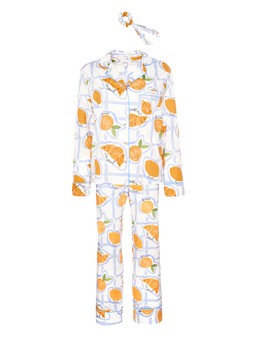 Tu Cream Breakfast Club Checked Traditional Pyjamas, &pound;20