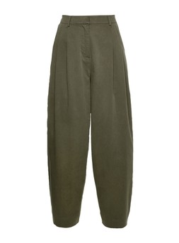Tu Khaki Pleated Barrel Trousers, &pound;20