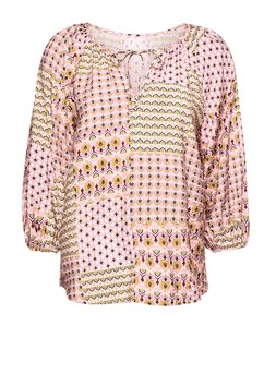 Tu Patchwork Print Long Sleeve Blouse, &pound;16