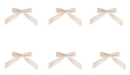 Habitat 6pk - Bows (Taupe Velvet), £5, 7337934 5