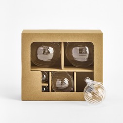 Habitat 6pk - Handblown Mixed Size swirl glass, £10, 7612941 1