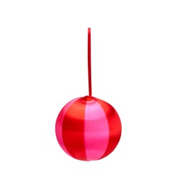Habitat 6pk - Wide Stripe Red & Pink String Baubles, £8, 7331947 1