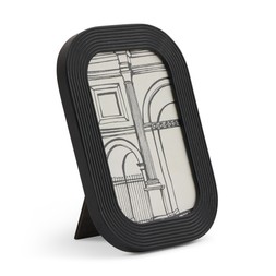 Habitat Black Ribbed Frame 4X6 7532344 £6