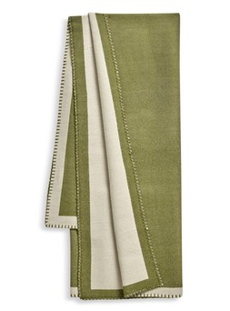 Habitat Blanket Stitch Throw 125x150 Green, £18, 7579716 1