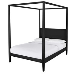 Habitat Blissford 4Ft6 Black Bed 8866497 £400