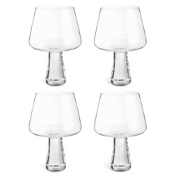 Habitat Block Stem Red Wine Glass Clear 4Pk 7824942 £17